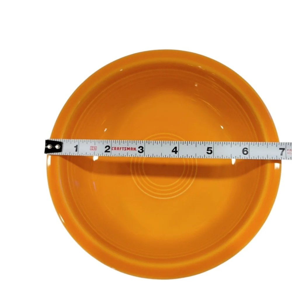 Classic Rim 6 7/8 Inch Cereal Bowl 19oz TANGERINE